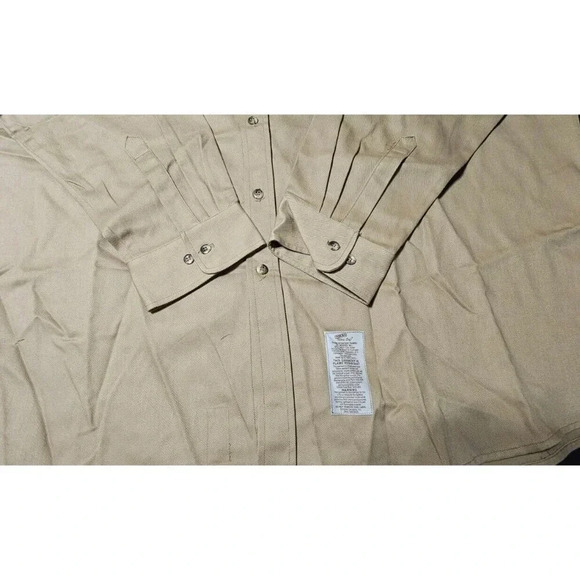 Tyndale FR Mens Shirt 4XL-LN Long Sleeve Button Up Flame Resistant USA Made NWOT - Picture 5 of 11